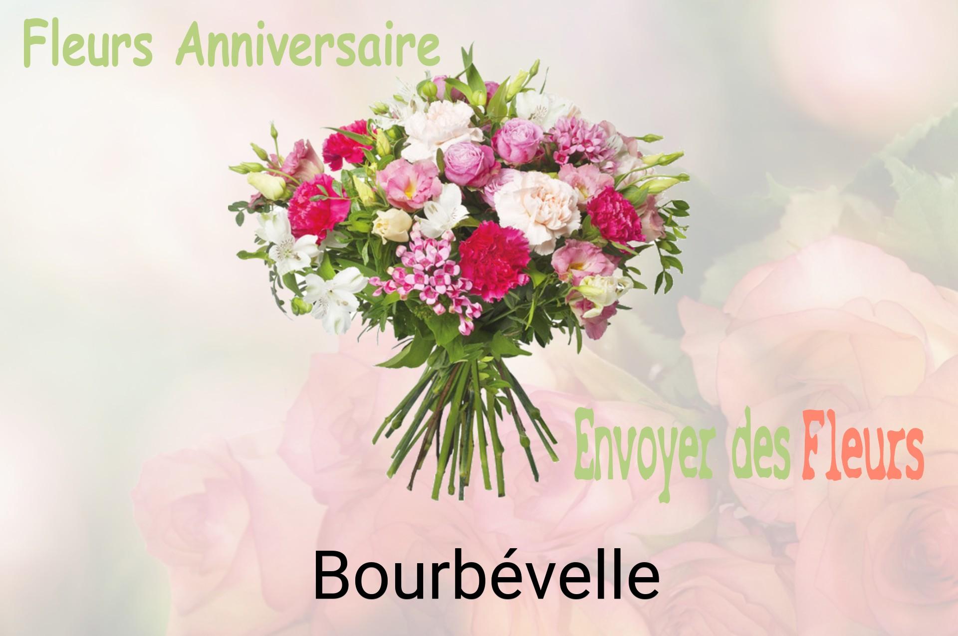 Bouquet de fleurs d’anniversaire livré à Bourbévelle