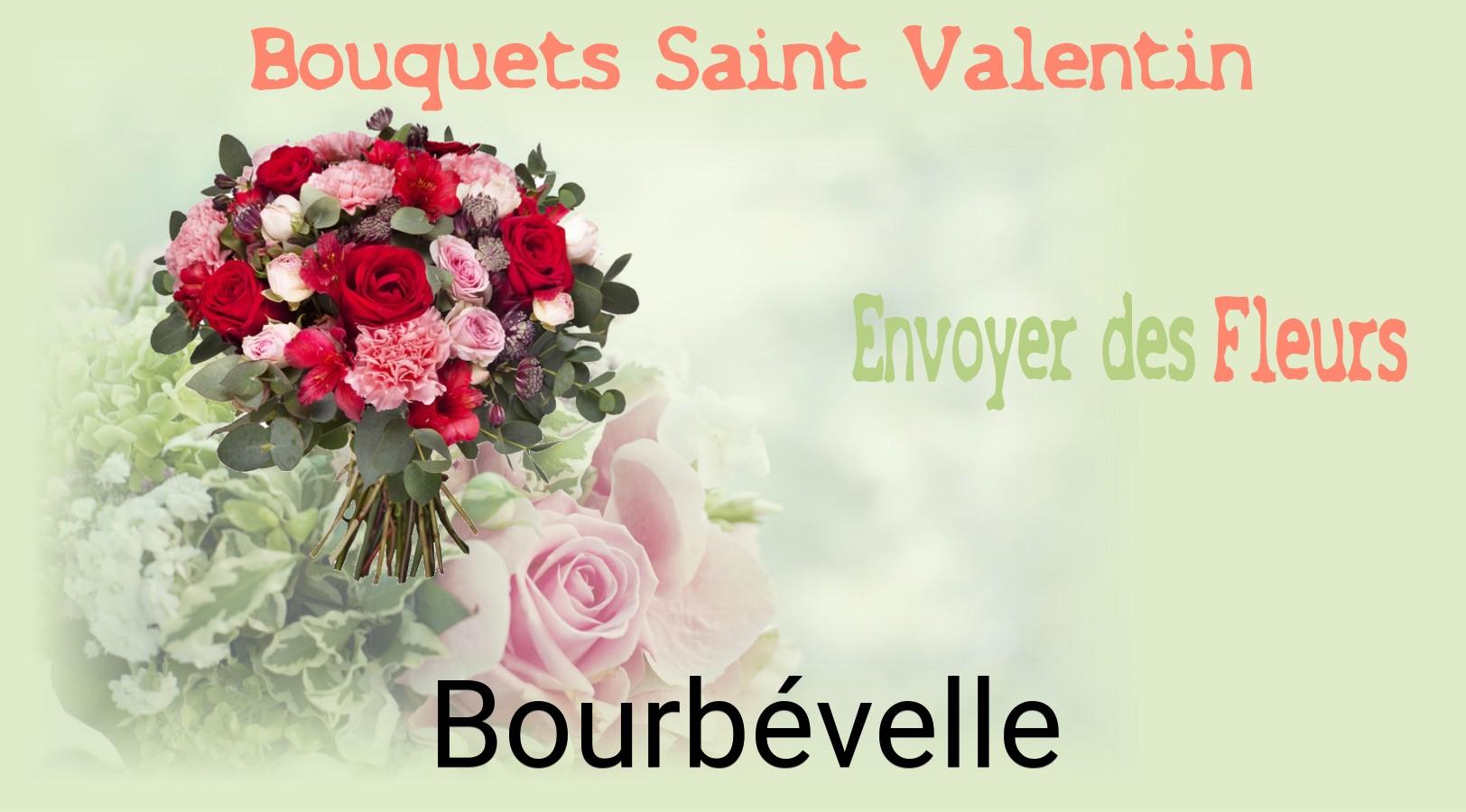 Roses de Saint-Valentin livrées à Bourbévelle